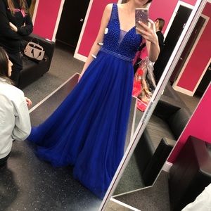 Prom gown/formal evening gown- Dave & Johnny